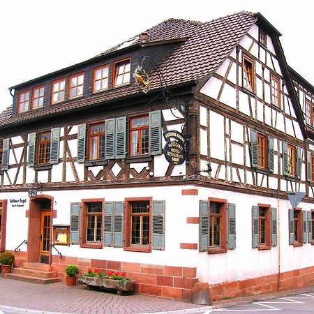 Goldner Engel, Restaurant - Hotel - Metzgerei Laudenbach  외부 사진